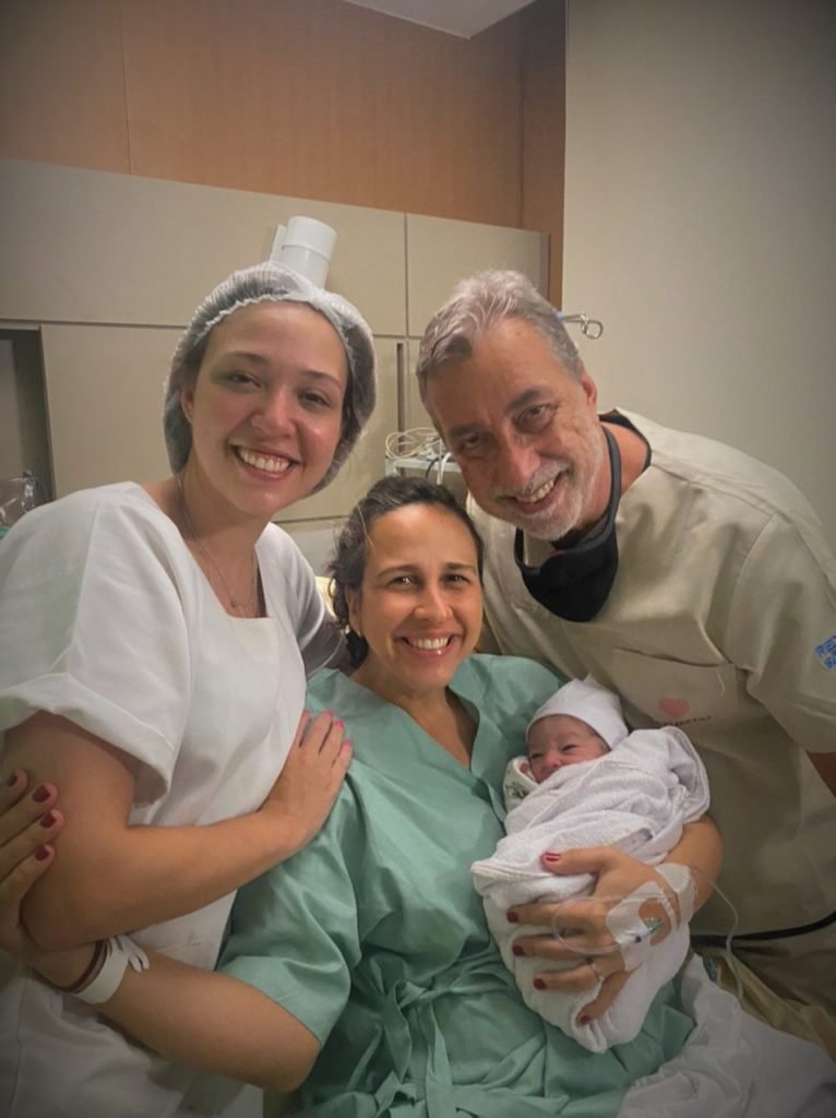 Com a obstetra Mariana Conforto